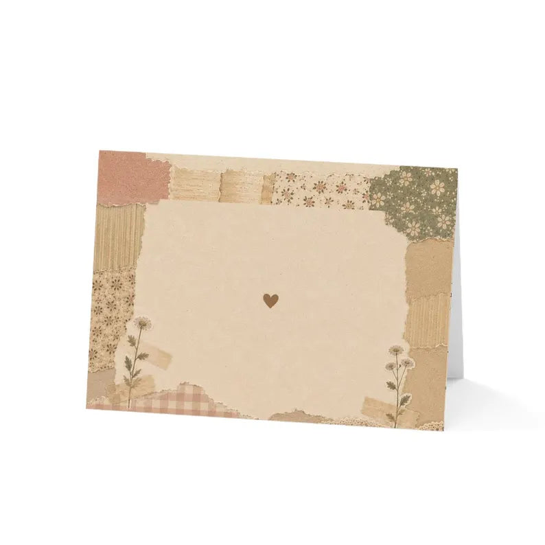 YEAR 1 ANNIVERSARY CARD | PAPER ANNIVERSARY GIFT | HEIRLOOM KEEPSAKE CARD