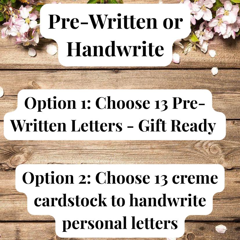 Open When Letters | Choose Pre-Written or Blank Cards | Comfort Gift for Anxiety, Stress & Hard Days