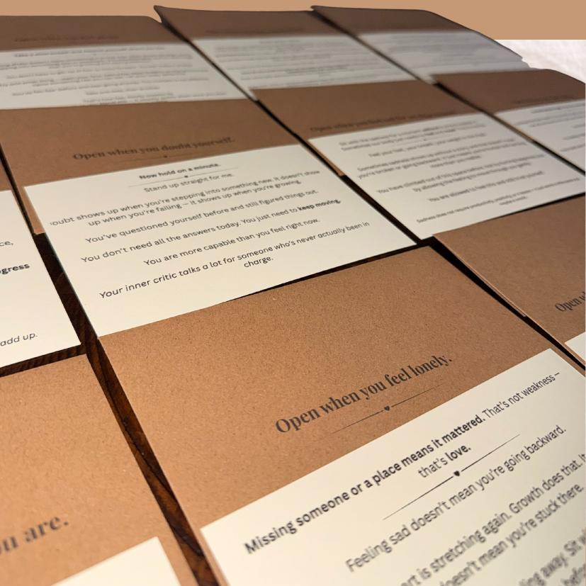 Open When Letters | Choose Pre-Written or Blank Cards | Comfort Gift for Anxiety, Stress & Hard Days