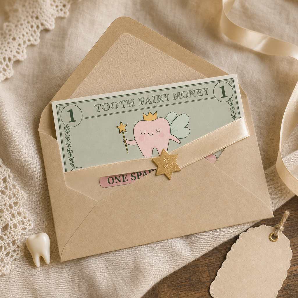 Printable Tooth Fairy Money | Magical Keepsake Tooth Fairy Dollars